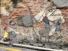 -槟城街头艺术街区