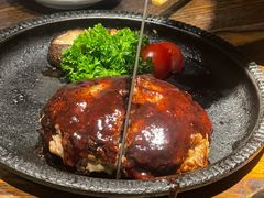 自家制汉堡肉饼-桂马·日本料理·海胆·海鲜饭·酒场(民主广场店)