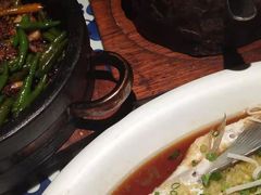 石锅鸡汤豆腐-绿茶餐厅(王府井永宁门店)