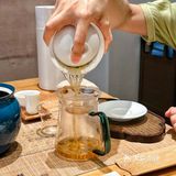 在茶馆中炫个仪式感🈵️满的素食美味～