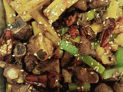 干锅票香排骨-滋味烤鱼(马北店)