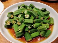 香汁秋葵-必点海鲜·鲅鱼水饺(鞍山西道店)