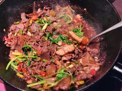 现炒黄牛肉-小隐人家(乐松店)