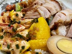 烧鹅盐焗鸡双拼饭-潮家庄潮州卤味