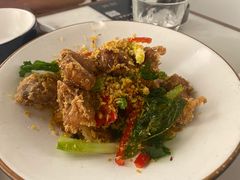 大漠金沙蒜香排骨-绿茶餐厅(成都太古里店)