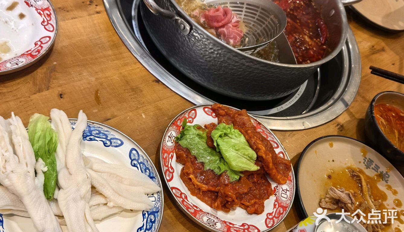 牛肉无限量来袭👍谭三娘鲜牛肉火锅自助餐。
