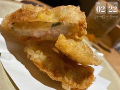 炸墨鱼饼-镹·鱼料理  国产鱼使用店