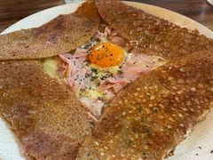 巴黎火腿鸡蛋芝士蘑菇可丽饼-RAC BAR(安福路店)