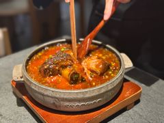 糖醋虎皮肘子-喜乐川菜