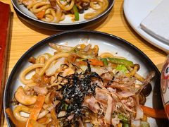 炒乌冬面-花和海鲜自助(梅江店)