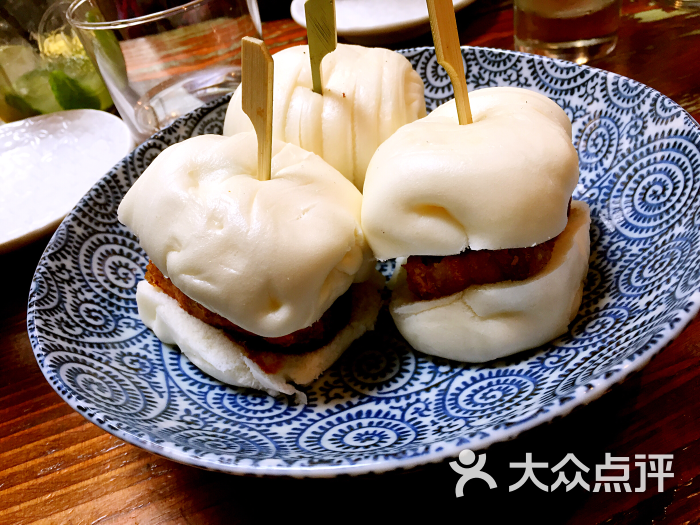 sweet pork buns图片