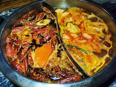 番茄鸳鸯锅-渝味晓宇火锅(合川路店)