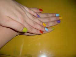 靓丽的颜色哦~-A-Best nail UP时尚美甲沙龙