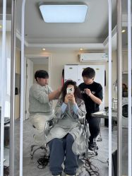 点击看大图 -INS羽毛接发·巴黎画染