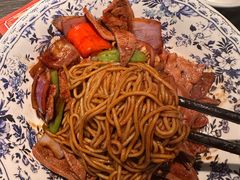 酱爆猪肝拌面-阿大排档(长春这有山店)