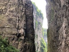 -龙水峡地缝景区