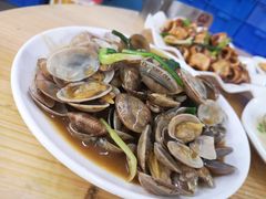 姜葱炒花甲-明记海鲜大排档(巽寮湾店)