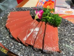 清纯的鸭血-哥老官重庆美蛙鱼头(宝山龙湖店)