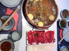 -牛村来人潮汕牛肉火锅(西单店)