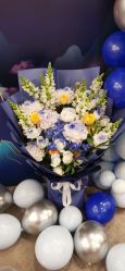 -宝宝百日宴周岁生日派对气球布置策划