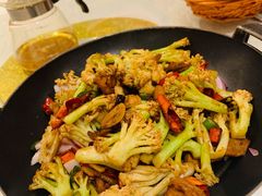 砂锅有机菜花-阿榕小厨(丈八一路店)
