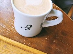 燕麦拿铁咖啡-雕刻时光咖啡馆(南院门店)