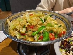 干锅花菜-三猫黑鱼花(南大店)