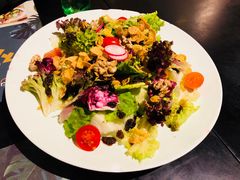 健康果仁鲜蔬沙律拌油醋汁-绿茵阁(体育西分店)