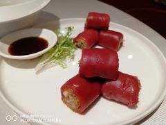鲜虾脆皮红米肠-明珠海港大酒店