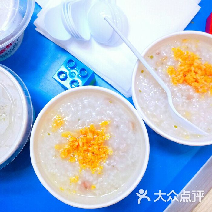 麦当劳咸蛋黄鸡丝粥图片-北京快餐简餐-大众点评网