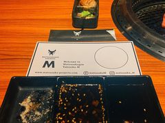 餐具摆设-松阪牛焼肉M(法善寺横丁店)