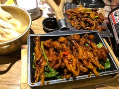 火辣鸡爪-冰川延边料理·炭烤串(原小木屋店)