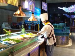 自助取餐区-蓝珊甄选海鲜自助·火锅大排档(近阿那亚店)