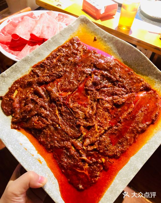 宽窄巷子老火锅麻辣牛肉图片