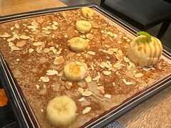 烤香蕉焦糖冰激凌可丽饼-LA CREPERIE BRETONNE布列塔尼法式餐厅(天童北路店)