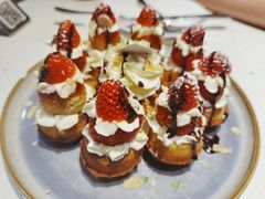 草莓忌廉华夫饼-BE BRIGHT KITCHEN(正佳广场店)