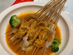 涮牛肚豆腐皮-宁夏国强手抓羊肉·清真菜(未央路凤三店)