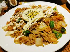 虾仁皮拉夫-机器人火炉披萨(爱琴海店)