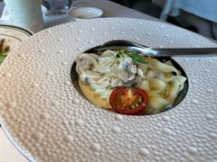 蘑菇蒜香柠檬奶油意大利面-燃扒房Steakhouse(皇庭店)