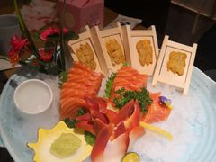 三文鱼刺身-三石铁板烧(紫竹桥店)