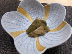 矶煮鲍鱼配鲍鱼肝酱-鮨·海老(北京路店)