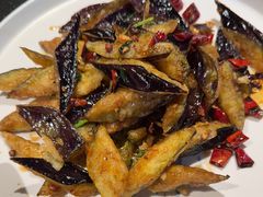 风味茄子-五谷丰登农家院·地道胶东菜·海鲜烧烤(威海店)