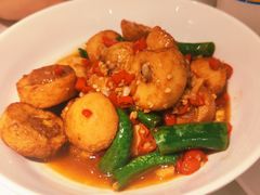 辣炒金钱蛋-兰湘子·湘菜小炒(南门SKP黑金店)
