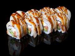 火炙三文鱼寿司-鹏祖料理