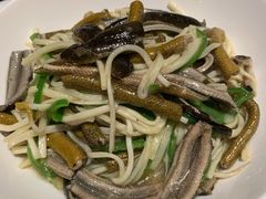 茭白炒鳝丝-玫瑰厅上海菜(兴国路店)