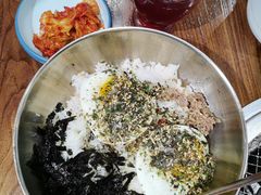 -明洞阿姨·韩式酱蟹烤肉·创意料理(三元桥店)