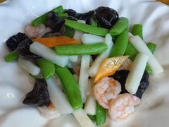 蜜豆山药炒虾仁-局气 烤鸭·北京菜(光华路店)