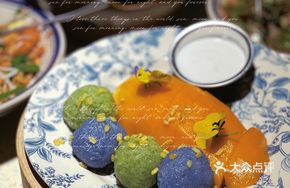 Pandan Coconut Mango Sticky Rice