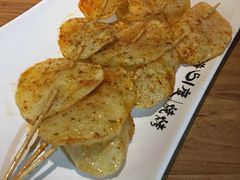 -路边摊小炉子烧烤