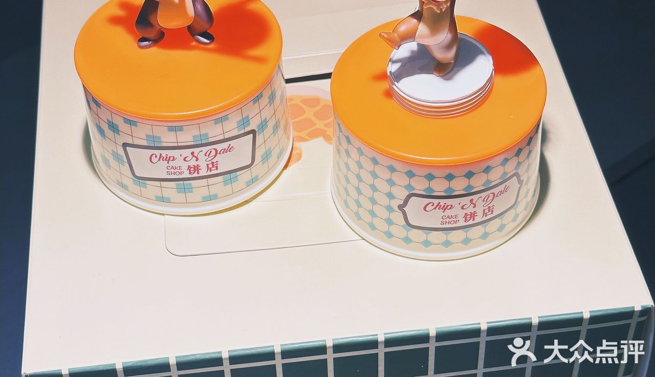 买奇奇蒂蒂蛋糕➕甜品盒，送迪士尼奇奇蒂蒂背包 | 美心西饼